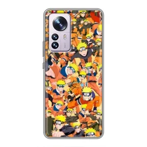 Чехлы с принтом Наруто на Xiaomi 12 / 12X (Коллаж Наруто)
