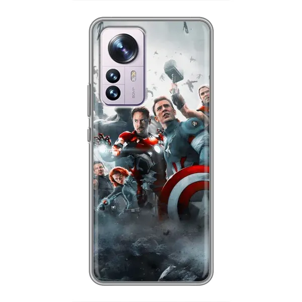Чехол с рисунком «Команда марвел» для Xiaomi 12 / 12X