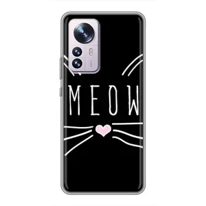Бампер з зображенням Котиків для Сяомі 12 / 12х (КОТИК MEOW)