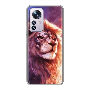 Чехол с картинкой на Xiaomi 12 / 12X (Красочный ЛЕВ)