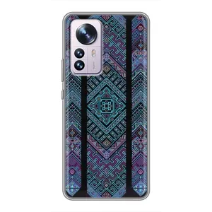 Силиконовый Чехол на Xiaomi 12 / 12X (Крутой орнамент)