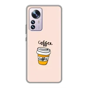 Чехол с изображением вкусной еды для Xiaomi 12 / 12X (Кружка кофе)