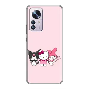 Чехол с персонажем Куроми на Xiaomi 12 / 12X (Куроми Мелоди Китти)