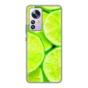 Чехол с изображением вкусной еды для Xiaomi 12 / 12X (Лайм)