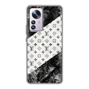 Чохол Стиль Louis Vuitton на Xiaomi 12 / 12X (LV на білому)