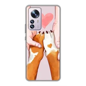 Чохол (ТПУ) Милі песики для Xiaomi 12 / 12X (Любов до собак)