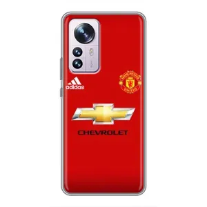 Силиконовые Чехлы принт Футбол на Xiaomi 12 / 12X (Man United)