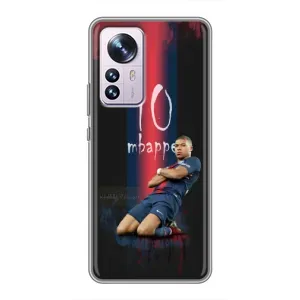 Чехол (TPU) с Футболистом на Xiaomi 12 / 12X (MBAPPE 10)