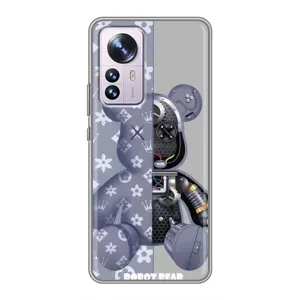 Силіконовий чохол для Xiaomi 12 / 12X (Ведмідь Louis Vuitton)