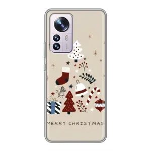 Чохол Санта Клаус для Xiaomi 12 / 12X (Merry Christmas)
