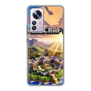 Чехол майнкрафт для Xiaomi 12 / 12X (MINECRAFT)