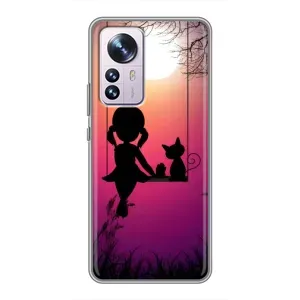 Девчачий Чехол для Xiaomi 12 / 12X (На качели)
