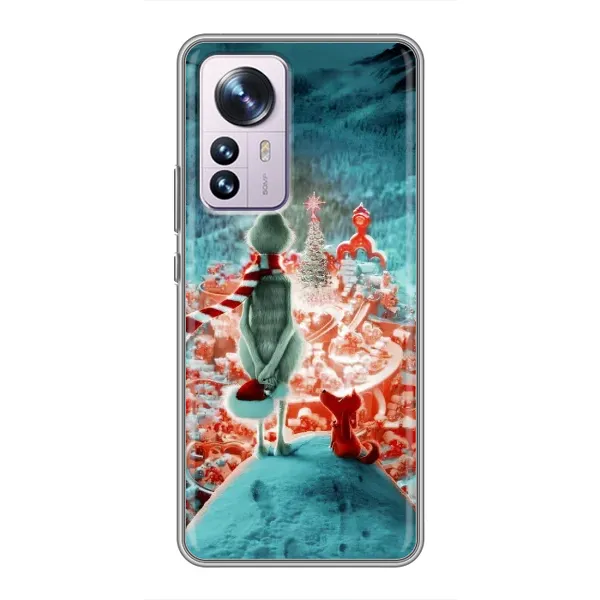 Чохол з малюнком «Новорічний Грінч» для Xiaomi 12 / 12X Чохол з малюнком «Новорічний Грінч» для Xiaomi 12 / 12X