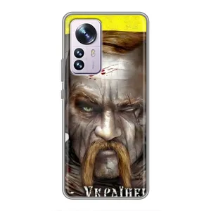 Чехол с картинкой (Патриотический КОЗАК) на Xiaomi 12 / 12X (Одноглазый Козак)