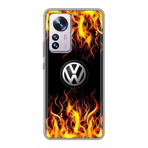 Чехол "Фольксваген" для Xiaomi 12 / 12X (Огненный Лого)