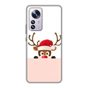 Чохол Санта Клаус для Xiaomi 12 / 12X (Оленя)