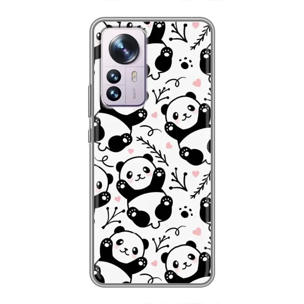 Чехол с рисунком «Пандочки» для Xiaomi 12 / 12X Чехол с рисунком «Пандочки» для Xiaomi 12 / 12X