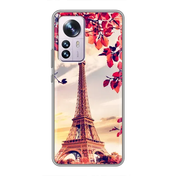 Чехол с рисунком «Paris photo» для Xiaomi 12 / 12X Чехол с рисунком «Paris photo» для Xiaomi 12 / 12X