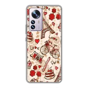 Чехол с Эйфелевой башней на Xiaomi 12 / 12X (Париж мечта)