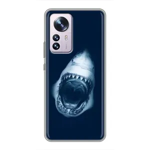 Силиконовый бампер с картинкой животных для Xiaomi 12 / 12X