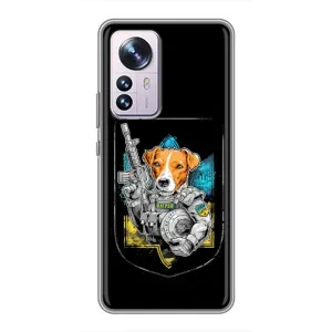Чехол с принтом для Xiaomi 12 / 12X (Патрон Воин)