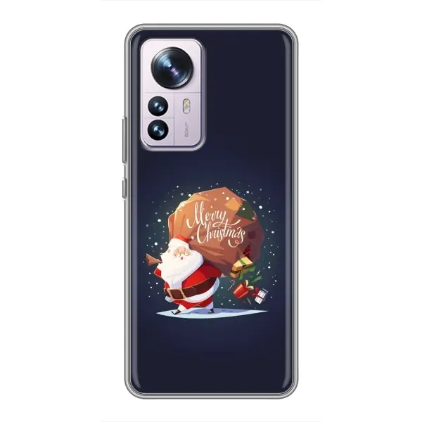 Чехол с рисунком «Подарки от Санты» для Xiaomi 12 / 12X