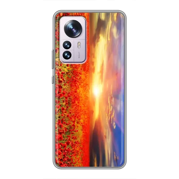 Чехол с рисунком «Поле тюльпанов» для Xiaomi 12 / 12X Чехол с рисунком «Поле тюльпанов» для Xiaomi 12 / 12X