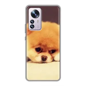 Чохол (ТПУ) Милі песики для Xiaomi 12 / 12X (Померанский шпіц)