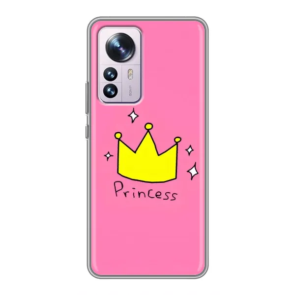 Чехол с рисунком «Princess» для Xiaomi 12 / 12X Чехол с рисунком «Princess» для Xiaomi 12 / 12X