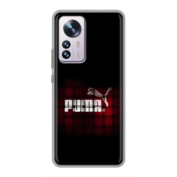 Чехол с рисунком «PUMA стиль» для Xiaomi 12 / 12X Чехол с рисунком «PUMA стиль» для Xiaomi 12 / 12X