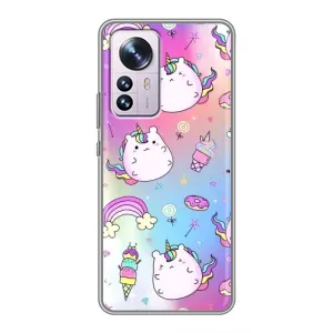 Чохол Unicorn на Xiaomi 12 / 12X (Веселка і Єдинорог)