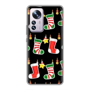 Силіконовий бампер на різдво для Xiaomi 12 / 12X (Різдвяні подарунки)