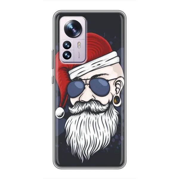 Чехол с рисунком «Рождественский МЕН» для Xiaomi 12 / 12X