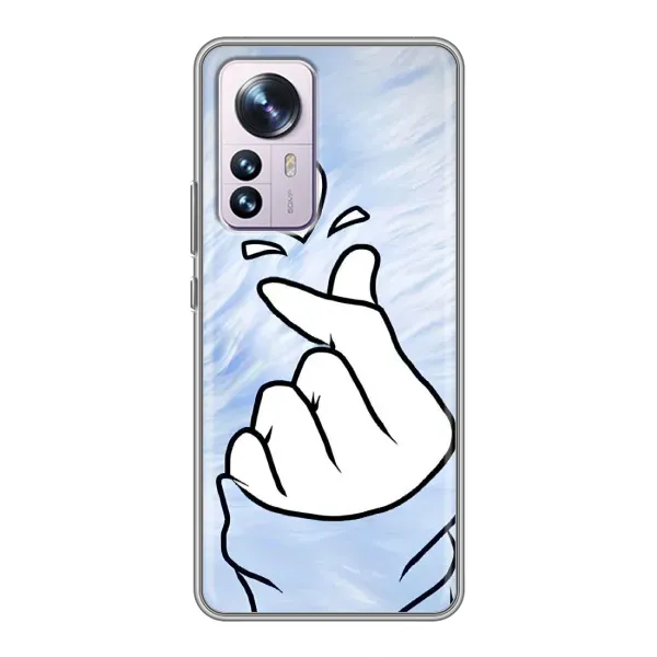 Чехол с рисунком «Сердечка знак» для Xiaomi 12 / 12X Чехол с рисунком «Сердечка знак» для Xiaomi 12 / 12X