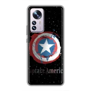 Чехол с Щитом Капитана Америки на Xiaomi 12 / 12X (Щит Капитана)