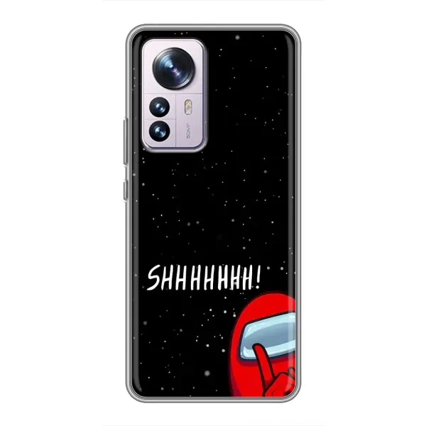 Чехол с рисунком «SHHHHH» для Xiaomi 12 / 12X