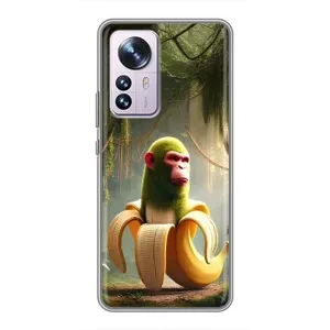 Чохол з мемами траралело тралала для Xiaomi 12 / 12X (Шимпанзіні бананіні)