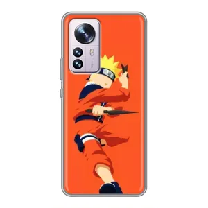 Чехлы с принтом Наруто на Xiaomi 12 / 12X (Силуэт Наруто)