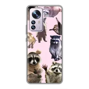 Силіконовий Чохол з Энотами на Xiaomi 12 / 12X (Смішні Єноти)