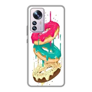 Чехол с изображением вкусной еды для Xiaomi 12 / 12X (Сочные пончики)