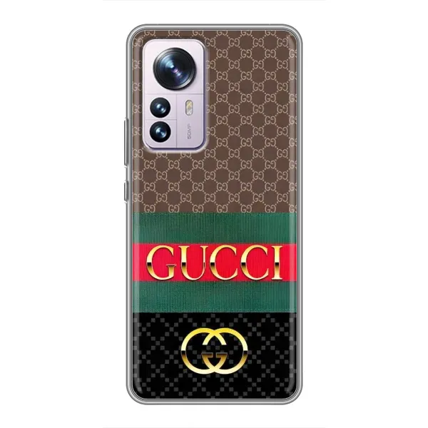 Чехол с рисунком «Стиль GUCCI» для Xiaomi 12 / 12X Чехол с рисунком «Стиль GUCCI» для Xiaomi 12 / 12X