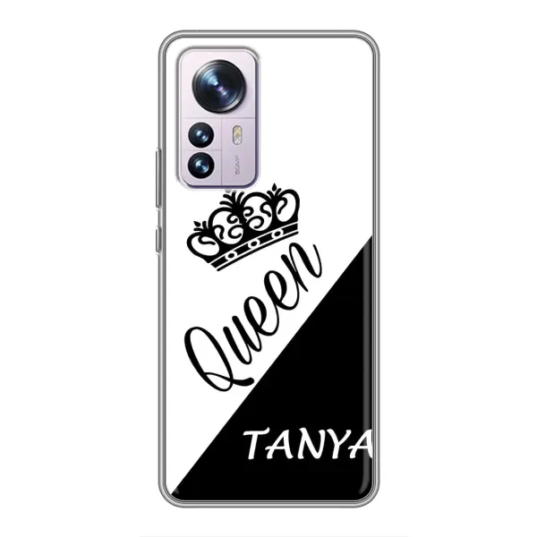 Чехол с рисунком «TANYA» для Xiaomi 12 / 12X Чехол с рисунком «TANYA» для Xiaomi 12 / 12X
