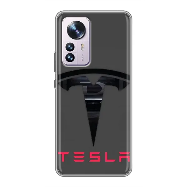 Чехол с рисунком «Logo TESLA» для Xiaomi 12 / 12X Чехол с рисунком «Logo TESLA» для Xiaomi 12 / 12X