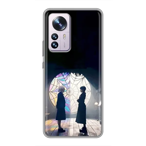 Чехол с рисунком «Уэнсдей и Энди» для Xiaomi 12 / 12X Чехол с рисунком «Уэнсдей и Энди» для Xiaomi 12 / 12X
