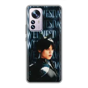 Чохол з картинкою Венсдей на Xiaomi 12 / 12X (Вендсдей з ушками)