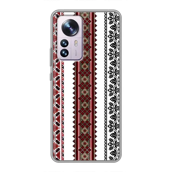 Чехол с рисунком «Вышиваночки» для Xiaomi 12 / 12X Чехол с рисунком «Вышиваночки» для Xiaomi 12 / 12X