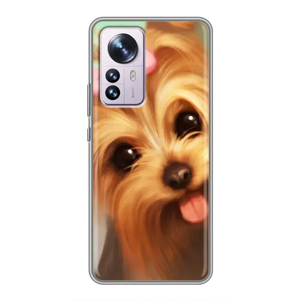 Чехол с рисунком «Йоршенский терьер» для Xiaomi 12 / 12X Чехол с рисунком «Йоршенский терьер» для Xiaomi 12 / 12X