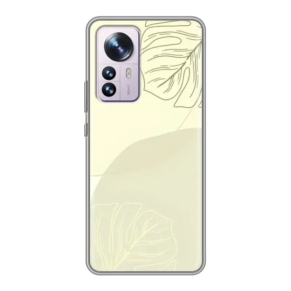 Чехол с рисунком «Зелёный фон» для Xiaomi 12 / 12X Чехол с рисунком «Зелёный фон» для Xiaomi 12 / 12X