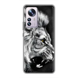 Чохол з картинкою на Xiaomi 12 / 12X (Злий Лев)