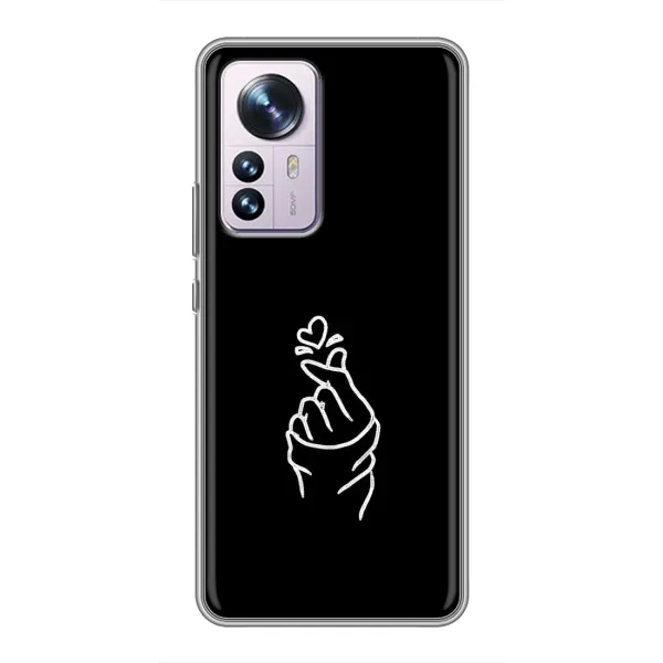 Чехол с рисунком «Знак Сердечка» для Xiaomi 12 / 12X Чехол с рисунком «Знак Сердечка» для Xiaomi 12 / 12X